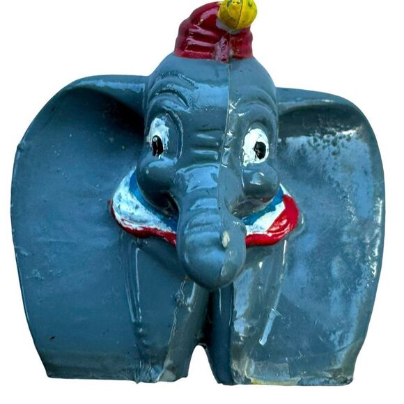 Marx Disneykins Dumbo Timothy Mouse Circus Ringmaster Plastic Figurines 1960s - Picture 5 of 5